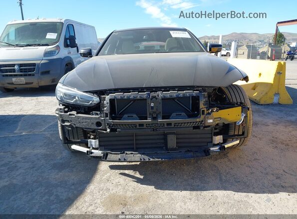 WBY43AW09RFT41332 2024 BMW I4 Black Вид задньої частини салону