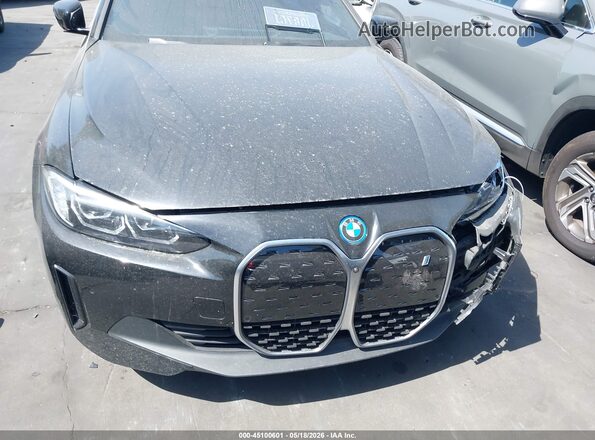 WBY43AW0XPFR39975 2023 BMW I4 Черный Вид задней части салона
