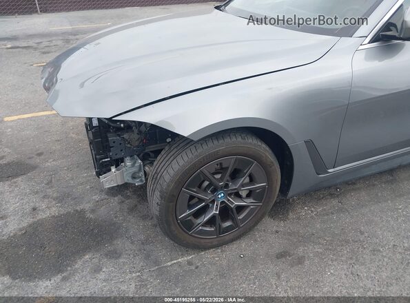 WBY43AW0XRFT10087 2024 BMW I4 Gray 