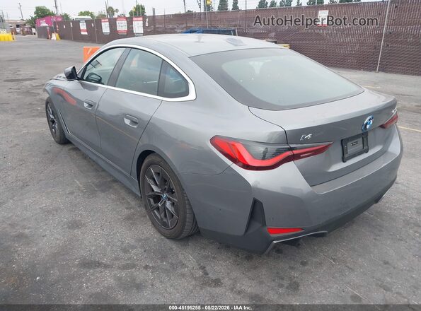WBY43AW0XRFT10087 2024 BMW I4 Gray Задня ліва чверть