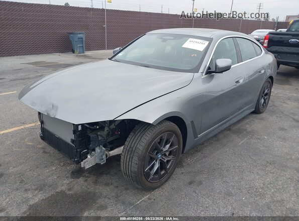 WBY43AW0XRFT10087 2024 BMW I4 Gray Передня ліва чверть