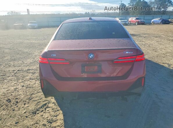 WBY43FK0XRCR27672 2024 BMW OTHER Maroon Rear view