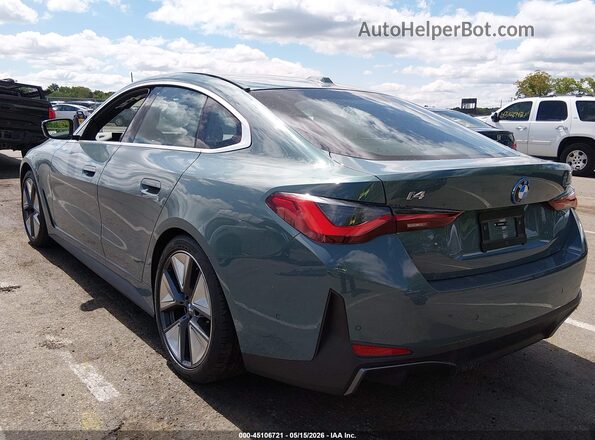 WBY43HD00SFT91330 2025 BMW I4 Teal Задня ліва чверть