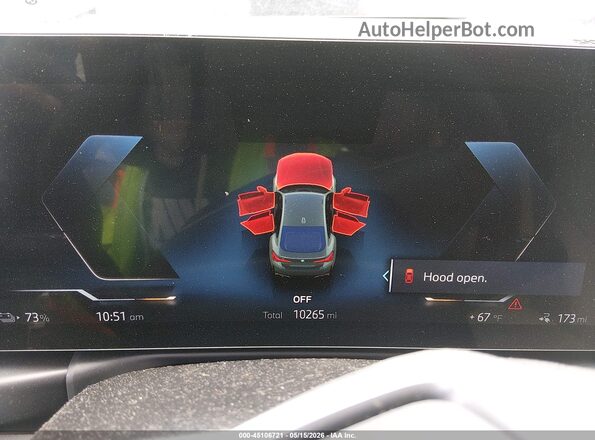 WBY43HD00SFT91330 2025 BMW I4 Teal Вид задніх сидінь