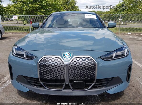 WBY43HD00SFT91330 2025 BMW I4 Teal Вид щитка приладів