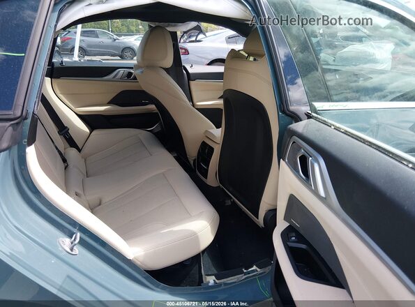 WBY43HD00SFT91330 2025 BMW I4 Teal Вид наклейки з VIN-кодом