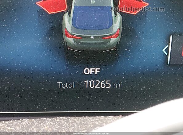 WBY43HD00SFT91330 2025 BMW I4 Teal 