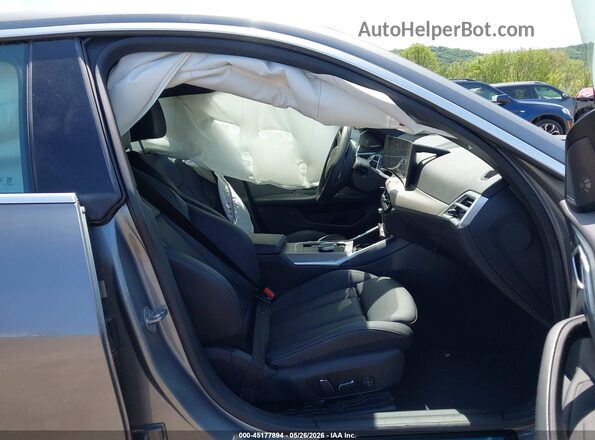 WBY43HD00SFU16338 2025 BMW I4 Gray Widok wnętrza z przodu