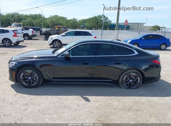WBY43HD00SFU89063 2025 BMW I4 Black სალონის 360-გრადუსიანი ხედი