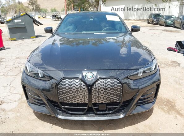 WBY43HD06SFU60439 2025 BMW I4 Black Rear interior view