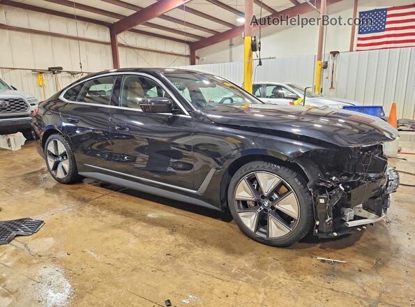 WBY43HD09SFU09159 2025 BMW I4 Black Przód prawy