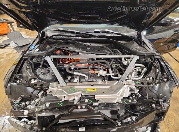 WBY43HD09SFU09159 2025 BMW I4 Black Widok wnętrza z tyłu