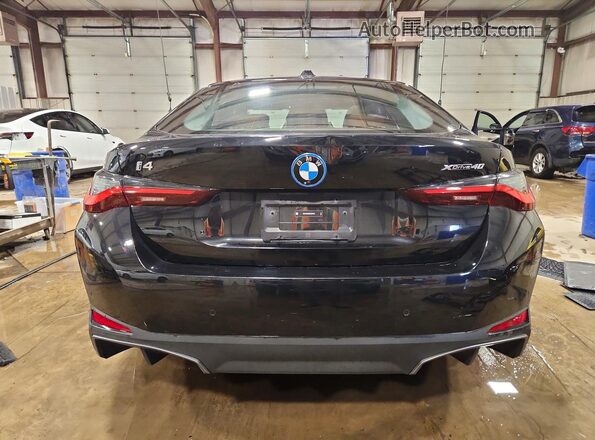 WBY43HD09SFU09159 2025 BMW I4 Black Widok z tyłu