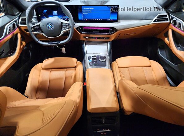 WBY43HD09SFU09159 2025 BMW I4 Black Widok deski rozdzielczej
