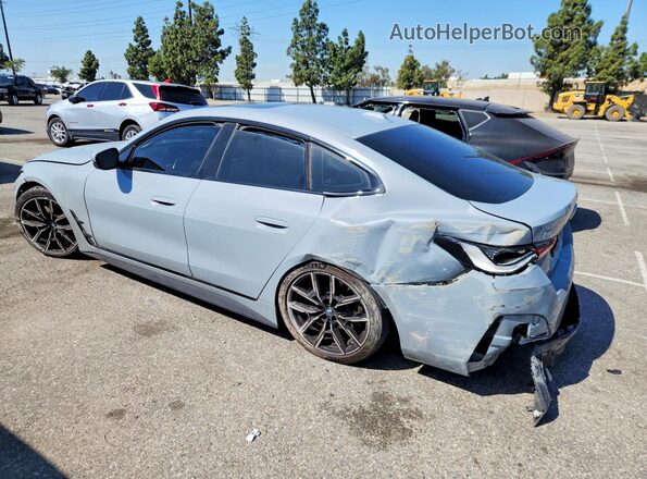 WBY73AW00NFN15473 2022 BMW I4 Silver Հետևի ձախ