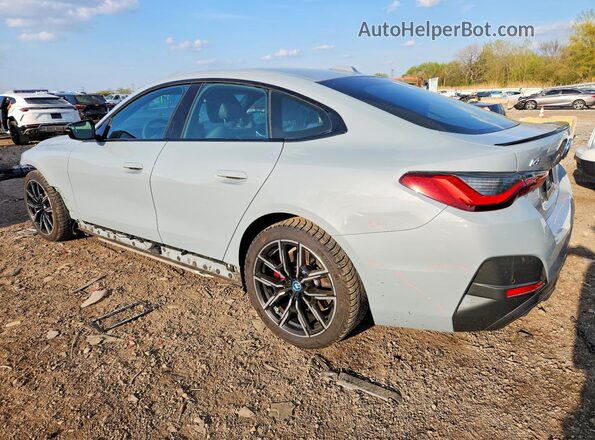 WBY73AW00PFN55345 2023 BMW I4 Gray Trasero izquierdo