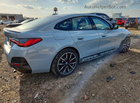 WBY73AW00PFN55345 2023 BMW I4 Gray Trasero derecho