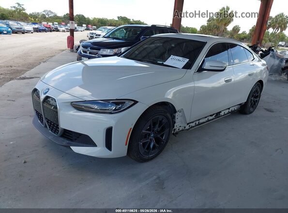 WBY73AW00PFR02804 2023 BMW I4 White Передня ліва чверть