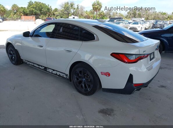 WBY73AW00PFR02804 2023 BMW I4 White Задня ліва чверть