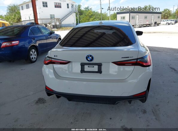 WBY73AW00PFR02804 2023 BMW I4 White 
