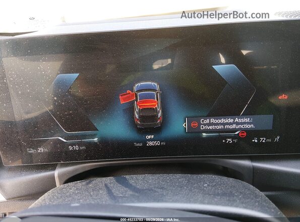 WBY73AW04RFT17257 2024 BMW I4 Black Вид задніх сидінь