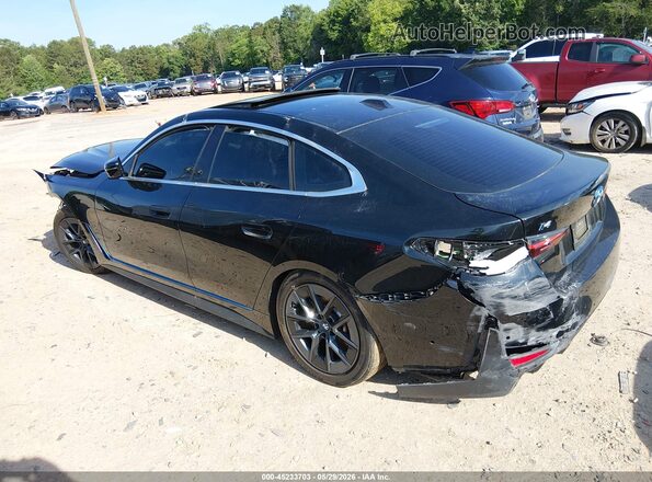 WBY73AW04RFT17257 2024 BMW I4 Black Задня ліва чверть