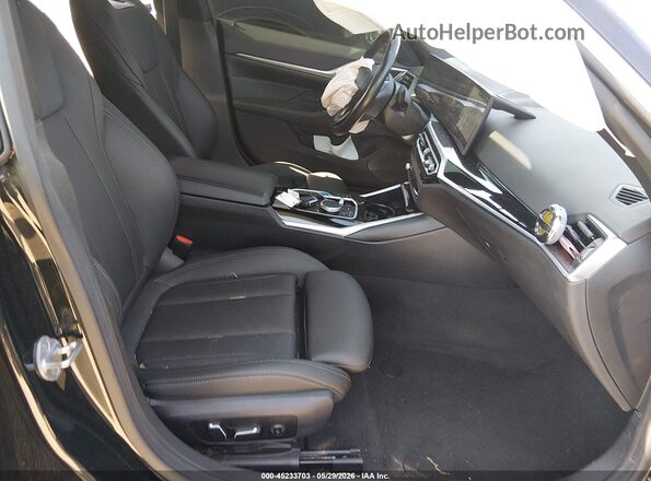 WBY73AW04RFT17257 2024 BMW I4 Black Вид салону спереду