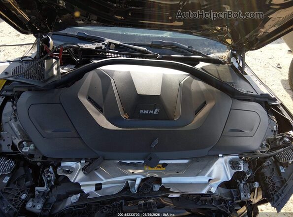 WBY73AW04RFT17257 2024 BMW I4 Black Вид ззаду