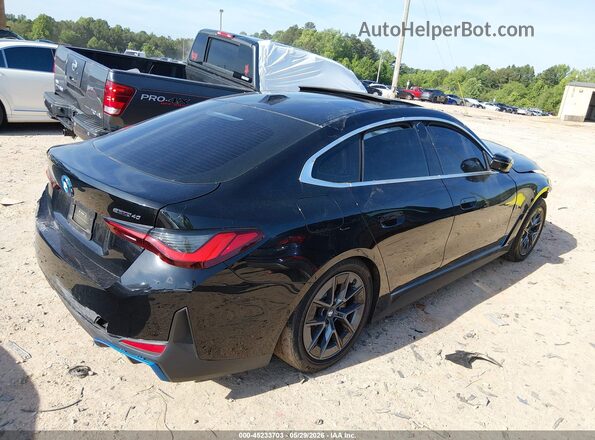 WBY73AW04RFT17257 2024 BMW I4 Black Задня права чверть