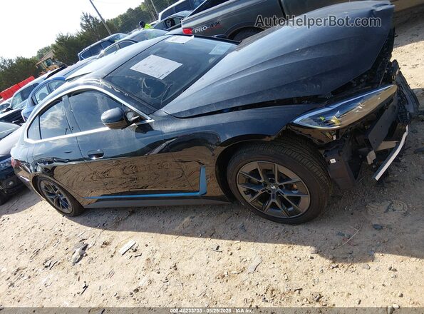 WBY73AW04RFT17257 2024 BMW I4 Black Панорамний вид салону 360°