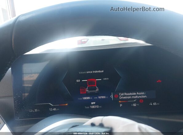 WBY73AW05NFN14691 2022 BMW I4 Серый Вид задних сидений