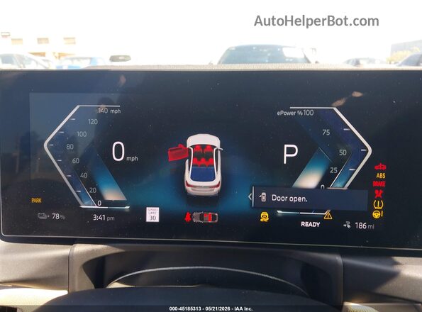 WBY73AW05RFR50687 2024 BMW I4 White Հետևի նստատեղերի տեսք