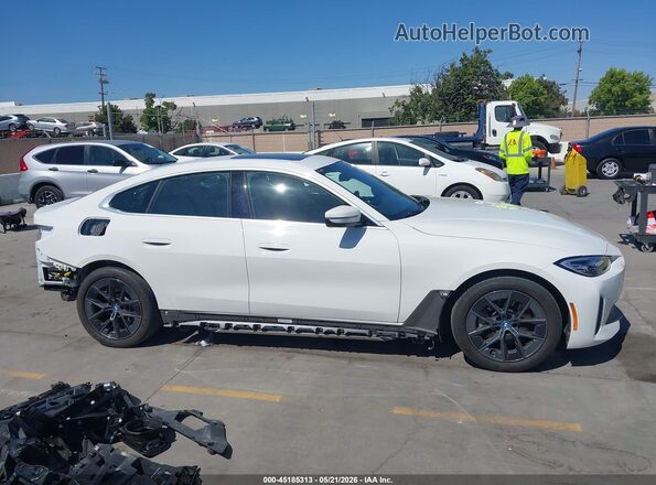 WBY73AW05RFR50687 2024 BMW I4 White Սալոնի 360 աստիճան տեսք