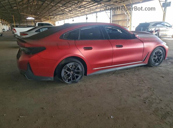 WBY73AW07PFN84194 2023 BMW I4 Red უკანა მარჯვენა