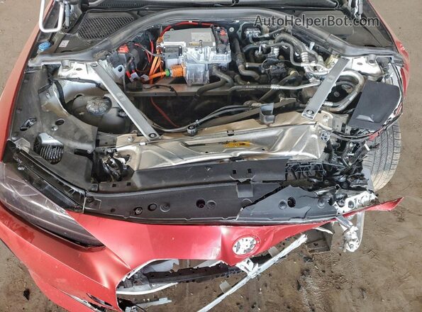 WBY73AW07PFN84194 2023 BMW I4 Red უკანა სალონის ხედი