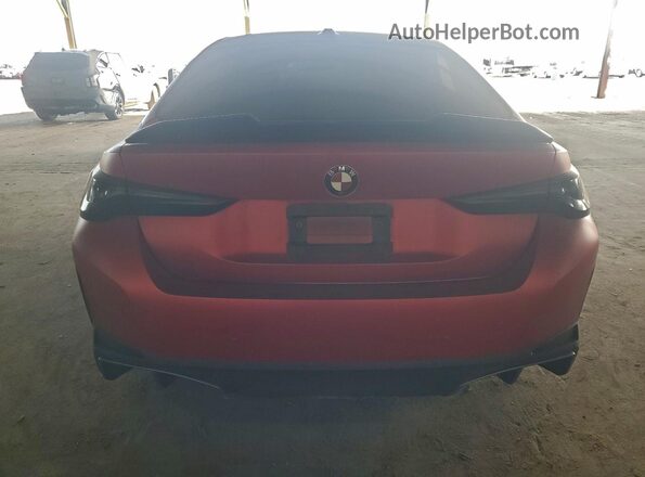WBY73AW07PFN84194 2023 BMW I4 Red უკანა ხედი