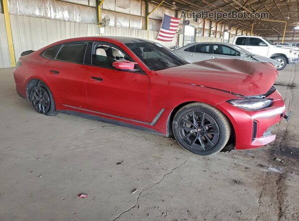 WBY73AW07PFN84194 2023 BMW I4 Red წინა მარჯვენა