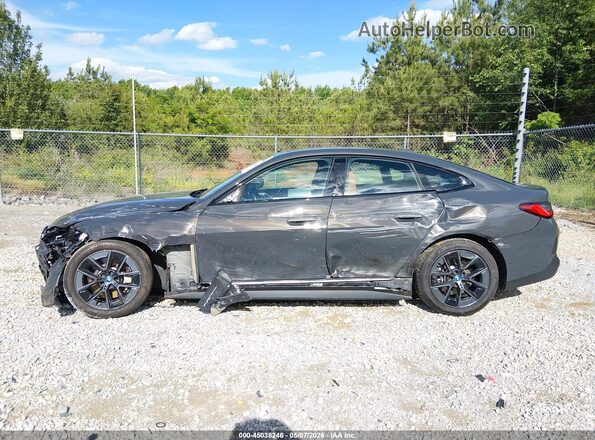 WBY73AW09PFP79181 2023 BMW I4 Gray სალონის 360-გრადუსიანი ხედი