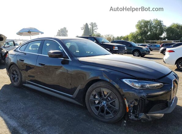 WBY83FB0XRFT06917 2024 BMW I4 Black Առջևի աջ