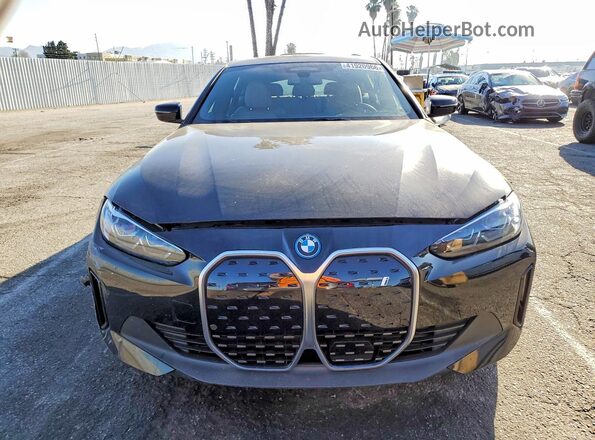 WBY83FB0XRFT06917 2024 BMW I4 Black Դիմացի տեսք
