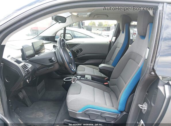 WBY8P4C09L7G22546 2020 BMW I3 Gray Widok wnętrza z przodu