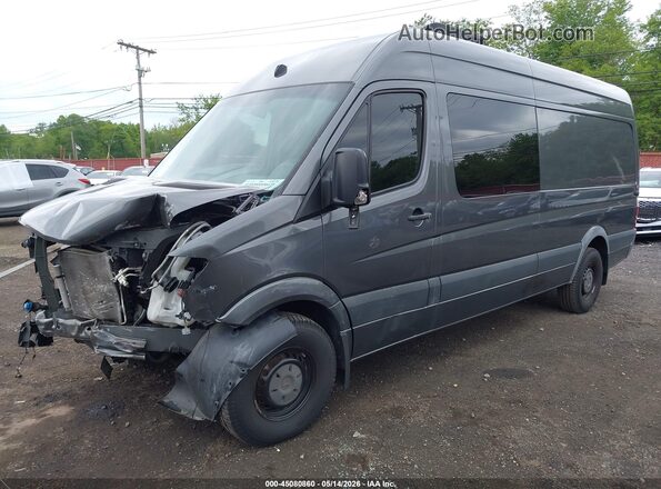 WD4PE8CD2HP376236 2017 MERCEDES-BENZ SPRINTER Gray Vista tres cuartos delantera izquierda