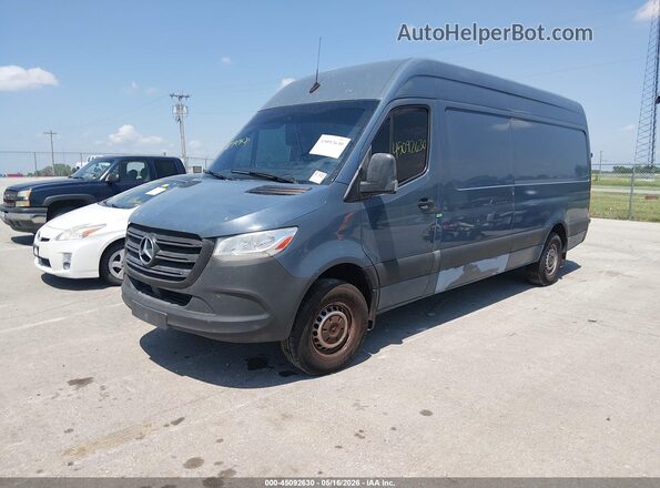 WD4PF1CD2KT013180 2019 MERCEDES-BENZ SPRINTER Gray Vista tres cuartos delantera izquierda