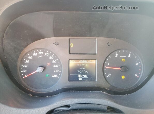 WD4PF1CD6KP123870 2019 MERCEDES-BENZ SPRINTER Blue Vista del cuadro de instrumentos