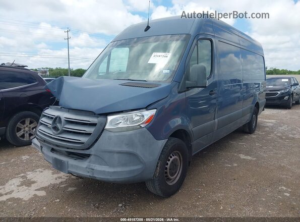 WD4PF1CD8KT012471 2019 MERCEDES-BENZ SPRINTER Gray Առջևի ձախ երեք քառորդ տեսարան