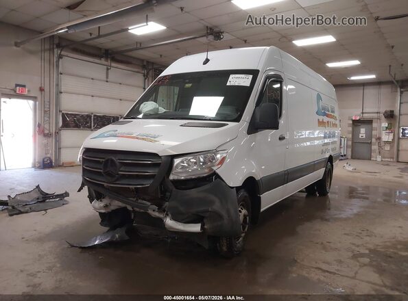 WD4PF1CDXKP108286 2019 MERCEDES-BENZ SPRINTER White Առջևի ձախ երեք քառորդ տեսարան