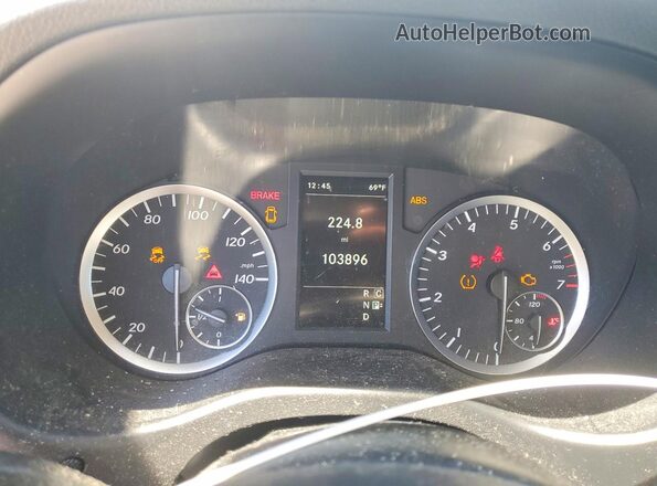 WD4PG2EE1J3455505 2018 MERCEDES-BENZ METRIS Black Widok zestawu wskaźników