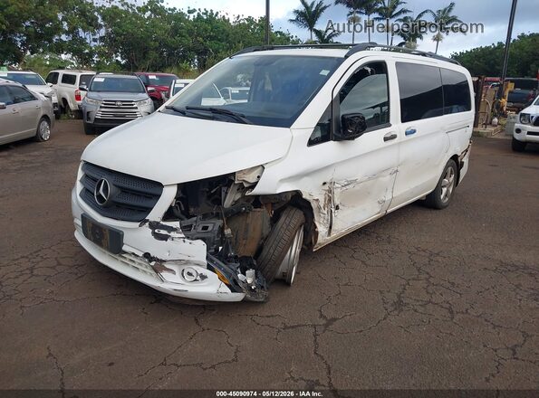 WD4PG2EE7H3228345 2017 MERCEDES-BENZ METRIS White Առջևի ձախ երեք քառորդ տեսարան