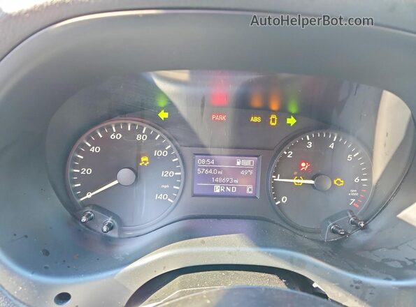 WD4PG2EE7J3365744 2018 MERCEDES-BENZ METRIS Черный Вид щитка приборов