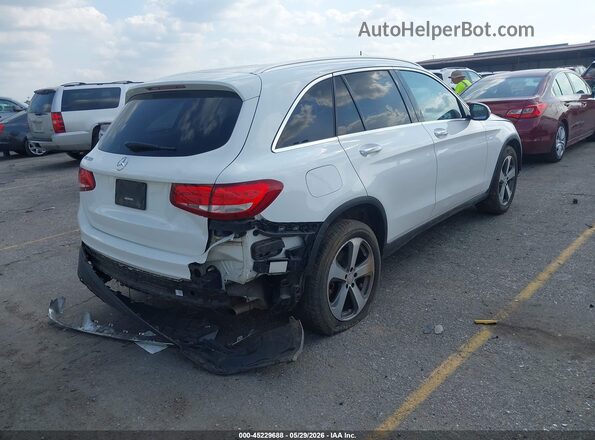 WDC0G4JB0HF137252 2017 MERCEDES-BENZ GLC 300 White Trasero derecho